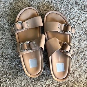 Dolce Vita tan wedge sandals